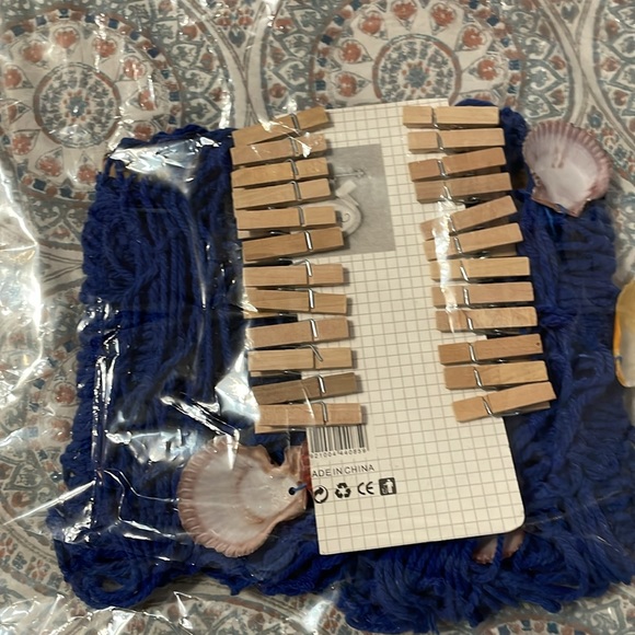 Fisherman Net Beach Decor. NWOT - Picture 5 of 6